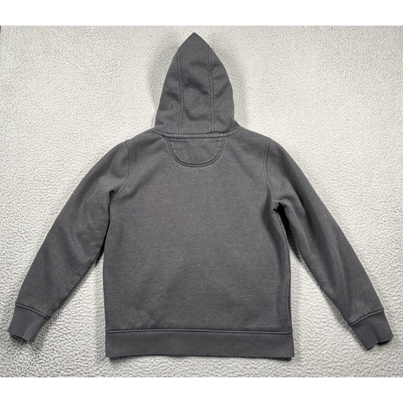 Carhartt Rain Defender Hoodie Womens S Grey Fleece Sweatshirt Midweight Workwear - Picture 12 of 13